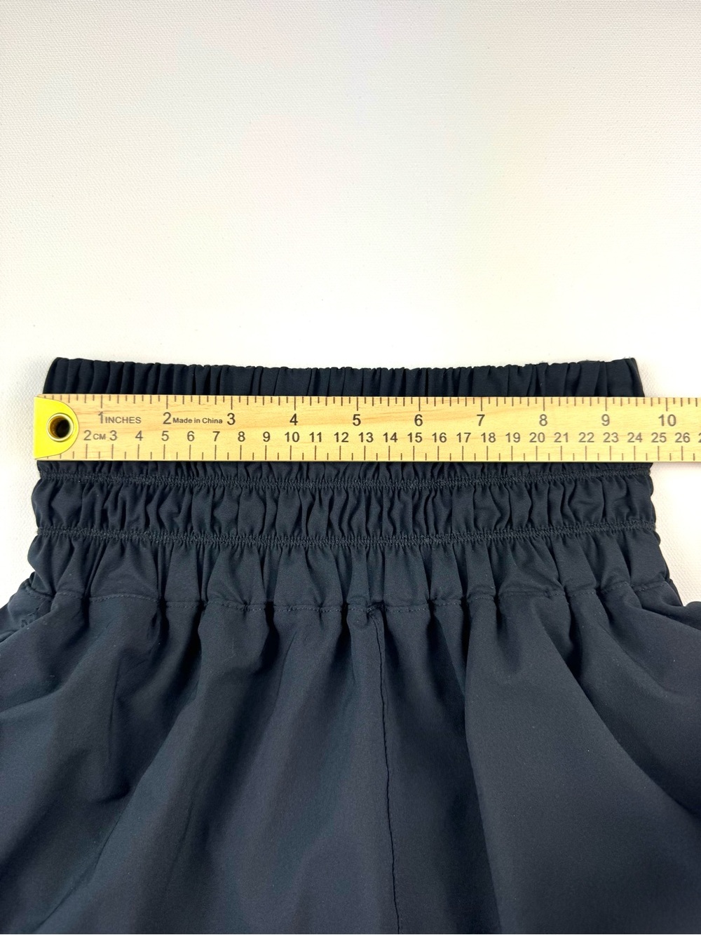 Nike Women’s Black Ultra High Waisted Athletic Short Brief Lined 3” Pocket XS - Picture 5 of 8